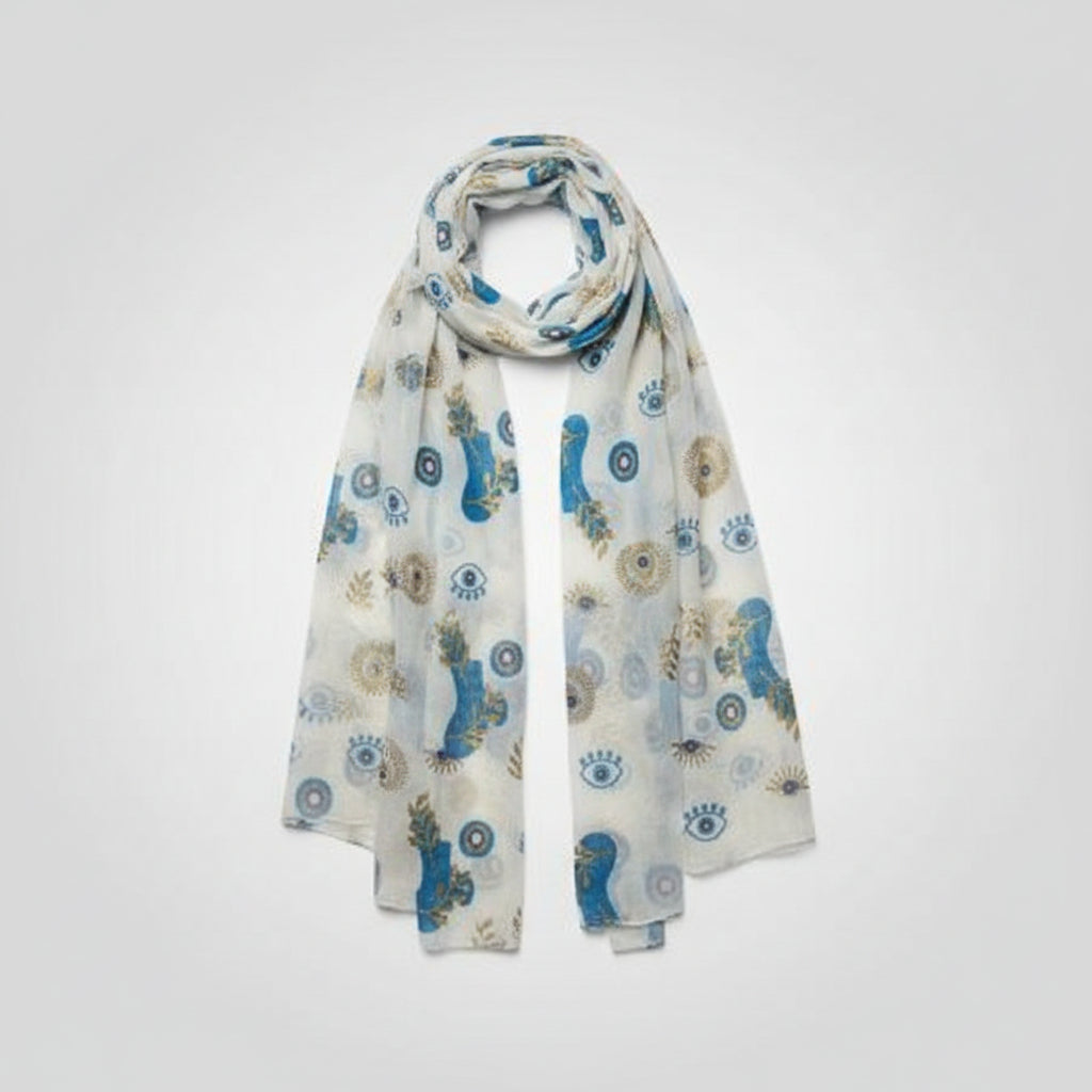 foulard paréo coton oeil shiva
