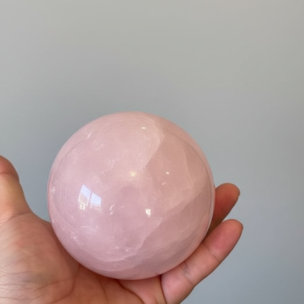Sphère Quartz Rose