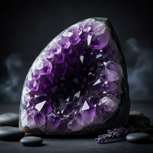 Géode d'améthyste naturelle - La p'tite Boutique Zen