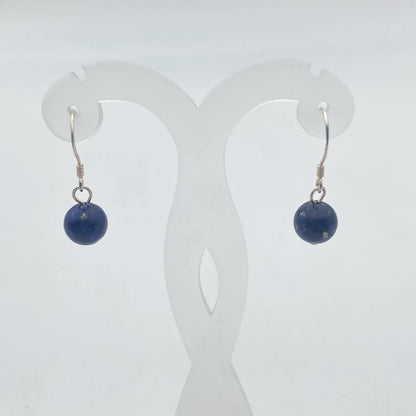 Boucles d'oreilles Argent 925 - Perles Lapis Lazuli