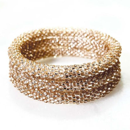 Bracelet népalais Doré