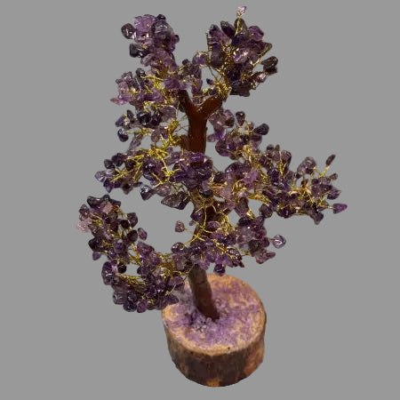 Arbre du bonheur Améthyste 27 30 cm