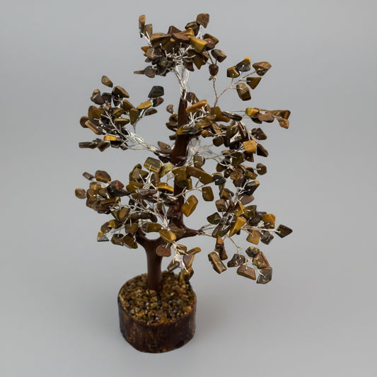 Arbre du bonheur oeil de tigre 22 24 cm
