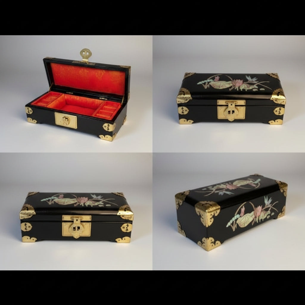 boite à bijoux vintage 25 10