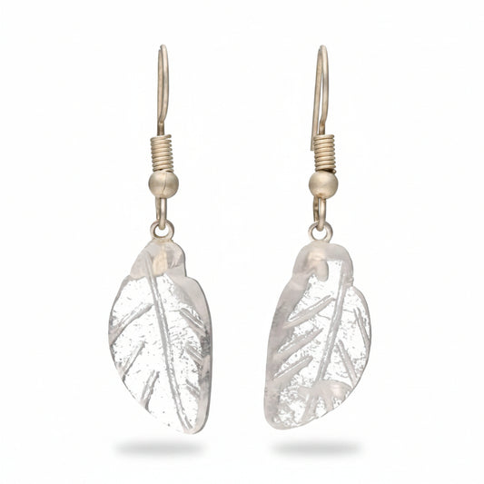 bo feuille quartz blanc