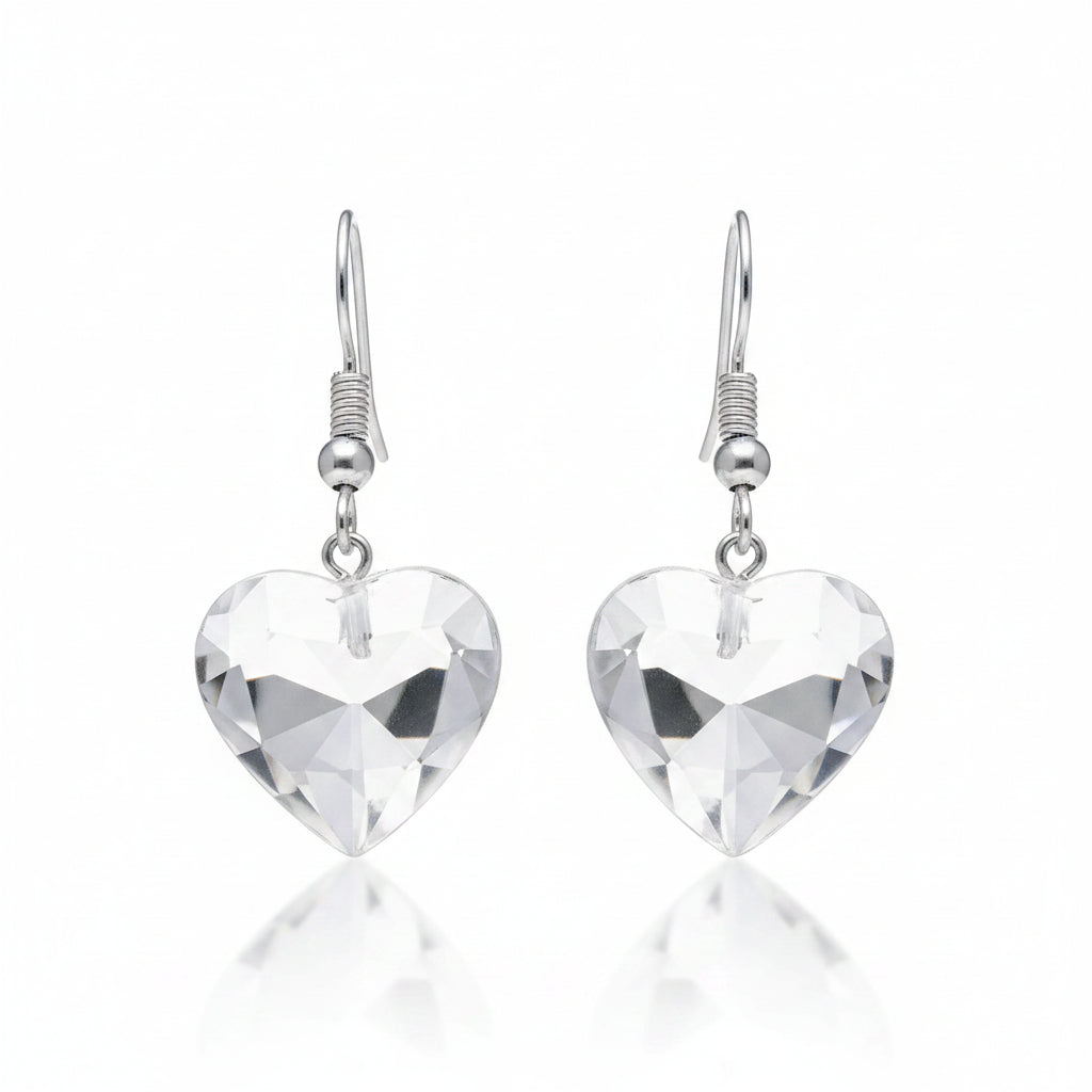 bo coeur quartz blanc