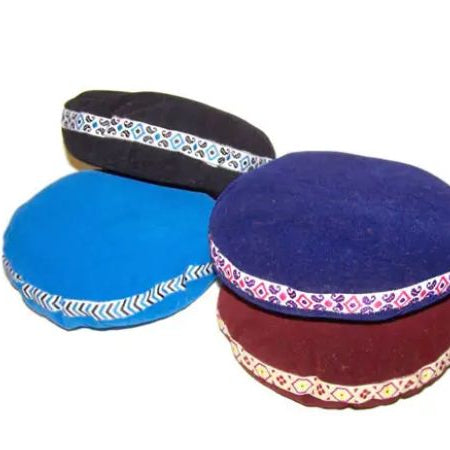 Site Coussin rond velours pour bol tibétain