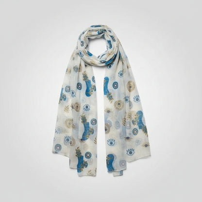 foulard paréo coton oeil shiva
