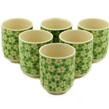 Tasses-marguerites-vertes