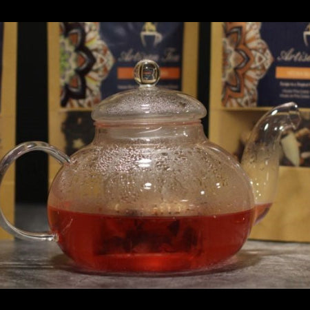 Théière à infuseur en verre 800 ml 1
